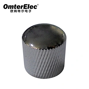 silver guitar knobs